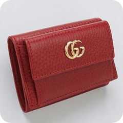 未使用品 GUCCI 長財布 456117 GGマーモント グリーン 274 - メルカリ