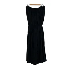yohjiyamamoto(ヨウジヤマモト) ワンピース サイズ2 M レディース FE-T70-956 黒 ベアトップワンピ/ロング/ニットのサムネイル