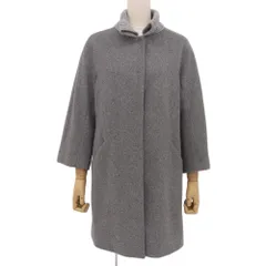 超美品 ファビアナフィリッピ FABIANA FILIPPI 黒タグ スパンコールショールカラー カシミア混 コート 40 レディースのサムネイル