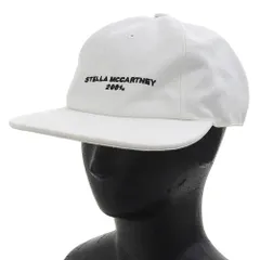 超美品 ステラマッカートニー Stella McCartney 2019年商品 570194 ステラ2001. コットン ベースボールキャップ 56-58cm レディース 白のサムネイル
