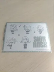 ぼっち・ざ・ろっく！ 結束バンド EDイラストステッカーシート（折れあり）のサムネイル