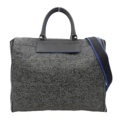 美品 フルラ Furla MODULAR BAG モジュラー レザー 2way ショルダー トート ブリーフ ボストン クロスボディバッグ メンズ レディ 定価125280円のサムネイル