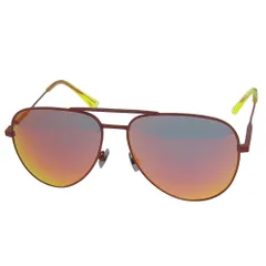 美品 サンローランパリ SAINT LAURENT PARIS 2019年 CLASSIC 11 SURF プレミアム生産 アビエータ ティアドロップ ミラーレンズ サングラス 59□14 ユニセックスのサムネイル