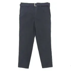 タグ付超美品 サカイ Sacai 2023年商品 ベルテッドパンツ 23-03190M メンズ サイズ2 黒のサムネイル