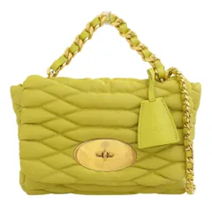 タグ付超美品 マルベリー MULBERRY 2015年 Lily リリー キルティングナイロン レザー 2way チェーン ショルダー ハンドバッグ 超レア型 レディースのサムネイル