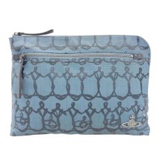 Excellent condition Vivienne Westwood clutch bag with current tag and orb metal logo. Made of nylon and leather. Suitable for men and women. Perfect for office wear.
