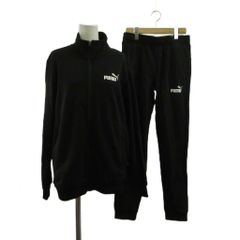 PUMA ジャージ 上下セット Mサイズ ブラック ホワイト - メルカリ