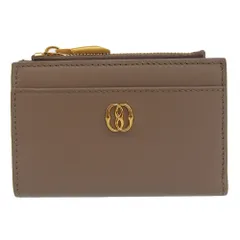 箱付未使用 バリー BALLY 2024年 4BLY13-00072 EMBLEM COMPACT W レザー コンパクトウォレット 二つ折り財布 小銭 グレージュ レディ 定価52800円のサムネイル