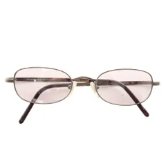 エンポリオアルマーニ EMPORIO ARMANI 眼鏡 サングラス メタルフレーム カラーレンズ オーバル ロゴ 49□19-135 茶色 ブラウン /XZ ■GY11のサムネイル