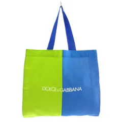 ドルチェ&ガッバーナ ドルガバ DOLCE&GABBANA トートバッグ エコバッグ キャンバス ロゴ マルチカラー /XZ ■GY11のサムネイル