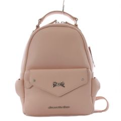 未使用級 ベネトン ミニリュック ピンク 合皮 BENETTON バックパック