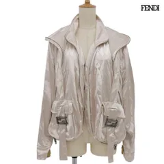 超美品 フェンディ FENDI 2022年商品 FFメタル バックル オーバーサイズ ジップジャケット 40 レディースのサムネイル