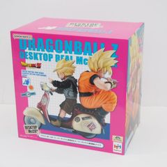 [미개봉] DRAGON BALL Z DESKTOP REAL McCOY EX 슈퍼 사이어인 손오공 & 슈퍼 사이어인 손오반 & 오토바이 피규어 ∴WH6002