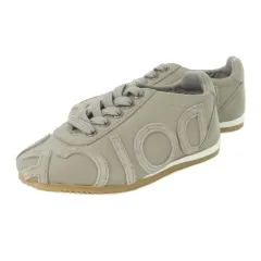 ドルチェ&ガッバーナ ドルガバ DOLCE&GABBANA スニーカー レースアップ レザー 革 ロゴ 男の子 ボーイズ 27 17.0cm グレー /CK6 ■GY99のサムネイル