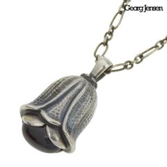 デンマーク Jorgen Jensen Pewter 希少天然石 ネックレス - メルカリ