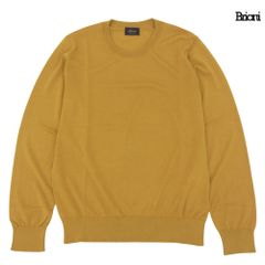 BRIONI ブリオーニ カシミヤ70% × シルク30% 襟付きニットセーター