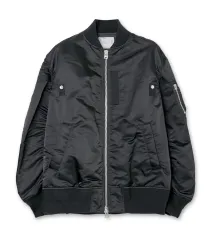 SACAI サカイ MA-1 ブルゾン ジャケット ブラック サイズ 2のサムネイル