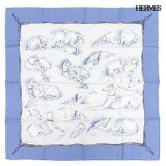 ◇エルメス◇カレ 90/レヴリエール/グレイハウンド/グザヴィエ ド ポレ 