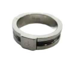 カルバンクライン CALVIN KLEIN 指輪 リング アクセサリー ロゴ 11号 シルバー色 ■GY18 /MQのサムネイル