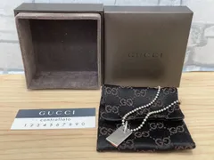 【豊】GUCCI グッチ シルバー ロゴプレート ブレスレット SV925 バングル【1236CK】F02のサムネイル