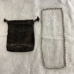 美品！ クロムハーツ ペーパークロスチェーン インボイス付き 23aa 