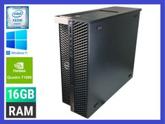☆ Xeon 搭載 Dell Precision 5820 Tower Xeon W-2223/メモリ16GB/HDD2