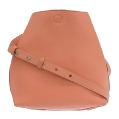 美品 3.1フィリップリム 現行ロゴ Quill Mini Bucket AS15-A007NPP レザー ショルダー 斜め掛け バケットバッグ サンセット レディースのサムネイル