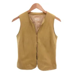 エンポリオアルマーニ EMPORIO ARMANI ベスト マスタード ホックボタン フェイクスエード /NL ■ECG005のサムネイル