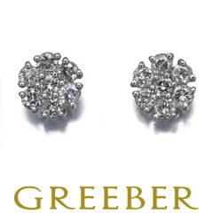 ダイヤ ダイヤモンド 0.36ct/0.08ct ネックレス Pt900/Pt850 #191332 