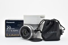 開封のみ】LUMIX G 20mm f1.7 Ⅱ シルバー - メルカリ