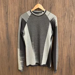 【美品】Y-3 M ENG LS BASE エンジニア ロングスリーブ ニット M 黒のサムネイル