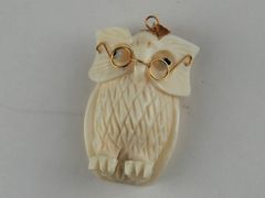 天然素材マンモスフクロウ置物＊＊＊＊ - メルカリ