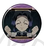 胡蝶 しのぶ B 鬼滅の刃 推し隊士バッジコレクション 胡蝶しのぶ 鬼滅 グッズ カンバッチ 缶バッチ カンバッジ 缶バッジのサムネイル