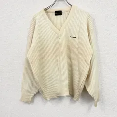 Mr.JUNKO　ミスタージュンコ　ニットセーター　クリーム色　古着のサムネイル