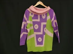 ■極美品■ GIANNI VERSACE ジャンニ ヴェルサーチ ニット セーター 表記サイズ 0 洋服 レディース パープル系 FR6469のサムネイル
