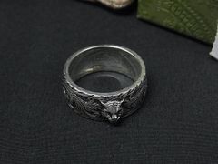 GUCCI キャットヘッド マラカイト リング Ag925 12号 - メルカリ