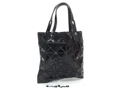 ■新品同様■ BAO BAO ISSEY MIYAKE バオバオイッセイミヤケ ルーセント ミニ PVC ハンドバッグ ミニバッグ ブラック系 FZ2316のサムネイル