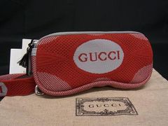 本日限り❗️新品未使用GUCCI テクニカルニットオレンジグレーメガネ