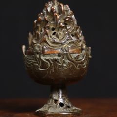 三川内焼玉泉窯「白磁透かし彫り香炉」 - メルカリ