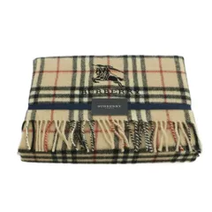 バーバリー BURBERRY ひざ掛け ウール ノバチェック柄 65×120cm  ベージュ 黒 赤 /MI ■GY18のサムネイル