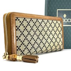 ✨美品✨GUCCI ディアマンテ スタッズ ラウンドファスナー 長財布