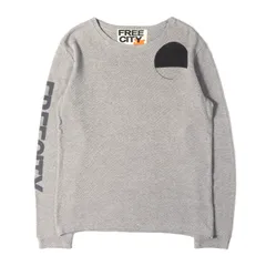 FREE CITY フリーシティ Tシャツ ヘザーグレー サイズ:1 | 23AW グラフィック ロゴ サーマル 長袖 Tシャツ FREECITY SIGN THERMAL LONG SLEEVE T | ロンT ロングスリーブ カットソー【メンズ】【中古】のサムネイル