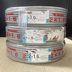 YAZAKI VVFケーブル 3×2.0mm 100m 赤 No.908 - メルカリ