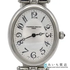 腕時計 稼働 FREDERIQUE CONSTANT クラシックアールデコ クォーツ シルバー色文字盤 H23716のサムネイル