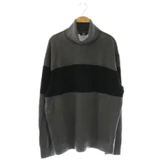ザノースフェイス THE NORTH FACE MERINO WOOL TURTLENECK ニット カットソー タートルネック 長袖 2XL/110 ブラック グレー NT7XN50B /DOのサムネイル