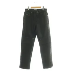 ディーゼル DIESEL P-CIRIO フェイクレザー パンツ 28 ブラック /DF ■GY19のサムネイル