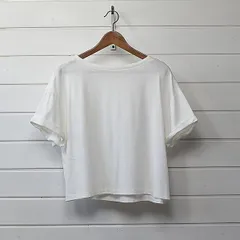 Ships any シップス エニー ワイド カットソー ホワイト｜24k1267のサムネイル