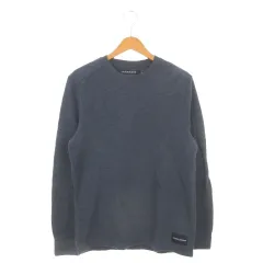 カルバンクラインジーンズ Calvin Klein Jeans ロンT カットソー Tシャツ ワッフル生地 クルーネック 長袖 S 紺 ネイビー /AH5 ■GY99のサムネイル