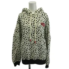 アグ UGG ダルメシアンフーディー Dalmatian Hoodie プルオーバー パーカー 白 ホワイト 黒 ブラック 長袖 フード付き 1123073 /PP ■GY99のサムネイル