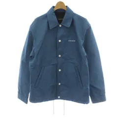 コーチ COACH Coaches Jacket コーチジャケット S 青 ブルー ロゴ刺繍 ナイロン 中綿 CL641 /GG ■GY18のサムネイル